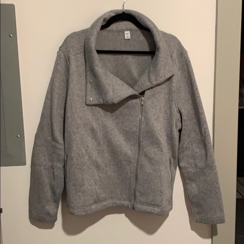 Fleece zip up jacket